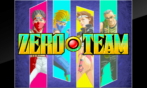 Guides et soluces de Arcade Archives ZERO TEAM