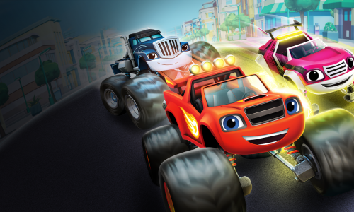 Guides et soluces de Blaze et les Monster Machines: Pilotes de Moteur City