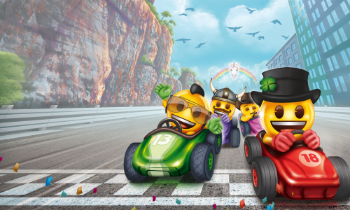 Guides et soluces de emoji Kart Racer