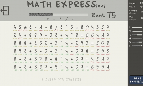 Guides et soluces de MATH EXPRESSions