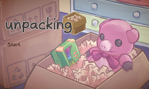 Guides et soluces de Unpacking